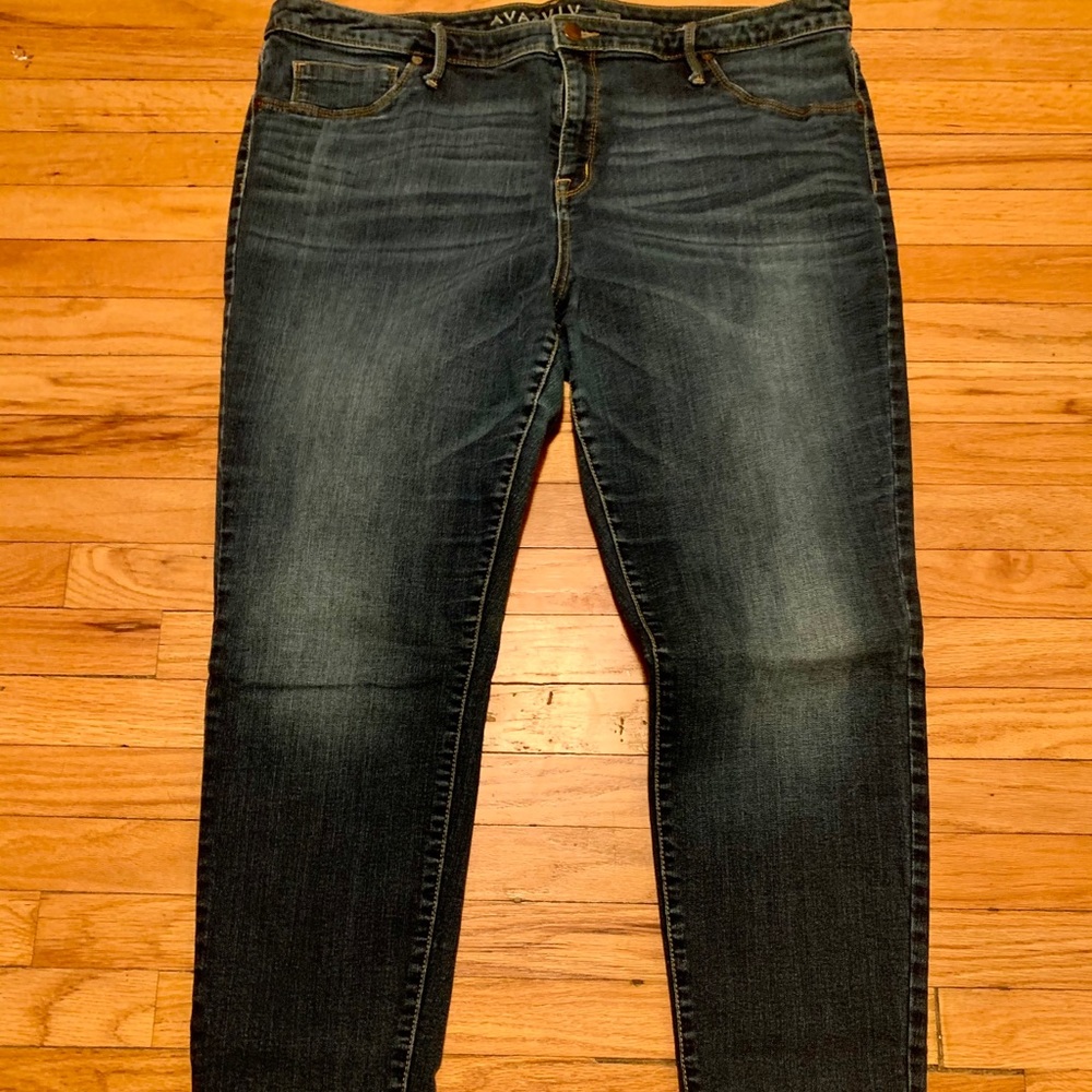 Plus size denim